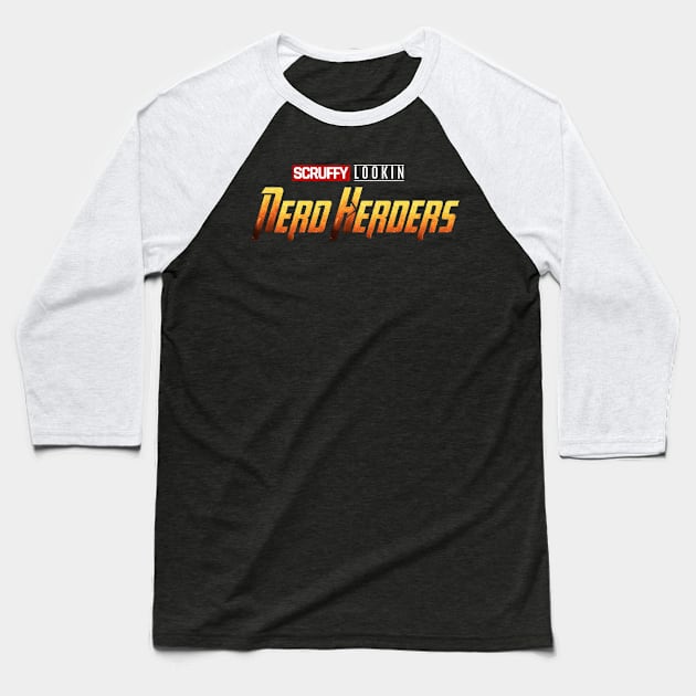 Nerd Herders Assemble! Baseball T-Shirt by SLNH Podcast